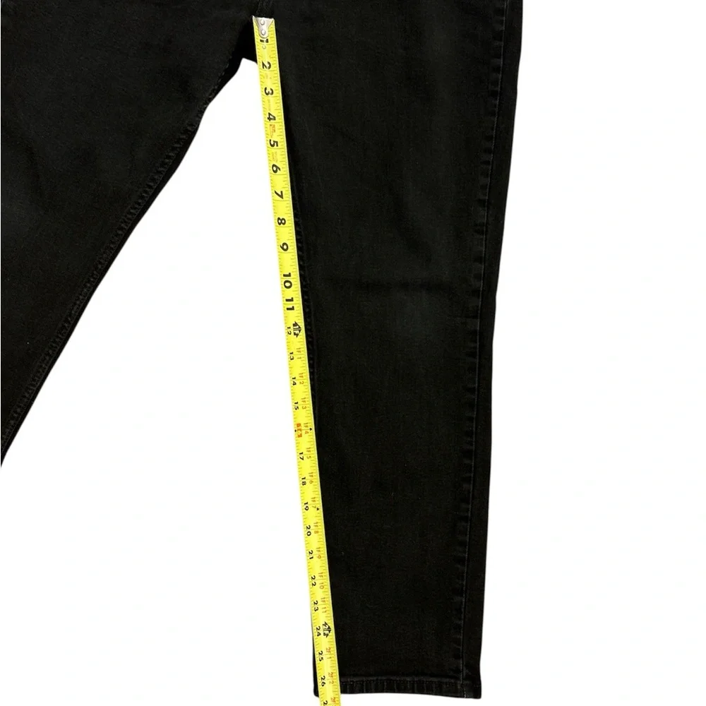 Levi's Men's Slim Straight Jeans in Black - Picture 12 of 13